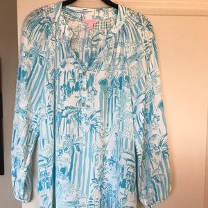 Silky blouse